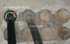 電纜過(guò)墻洞怎么封堵
