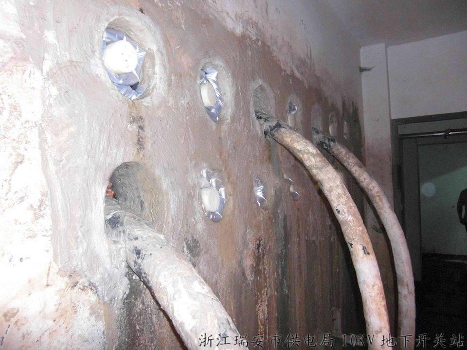 浙江瑞安10KV地下開關(guān)站工程照片